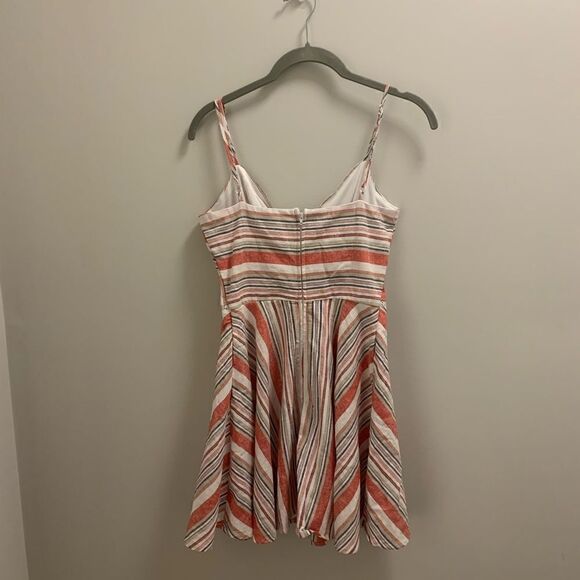 Franchesca’s Blue Rain XXS striped Dress NWT! - Picture 4 of 8